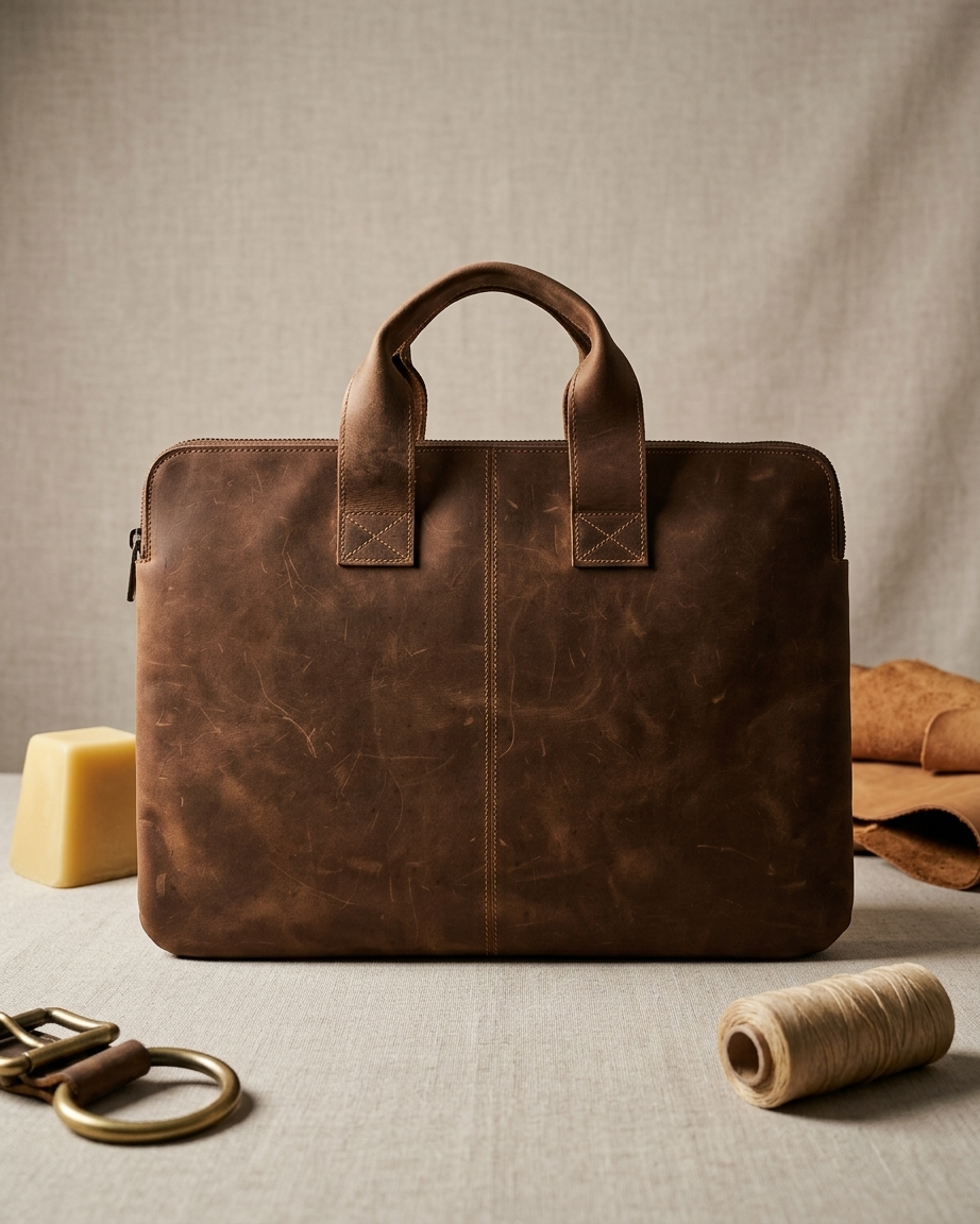 Leather Laptop Bag SM2
