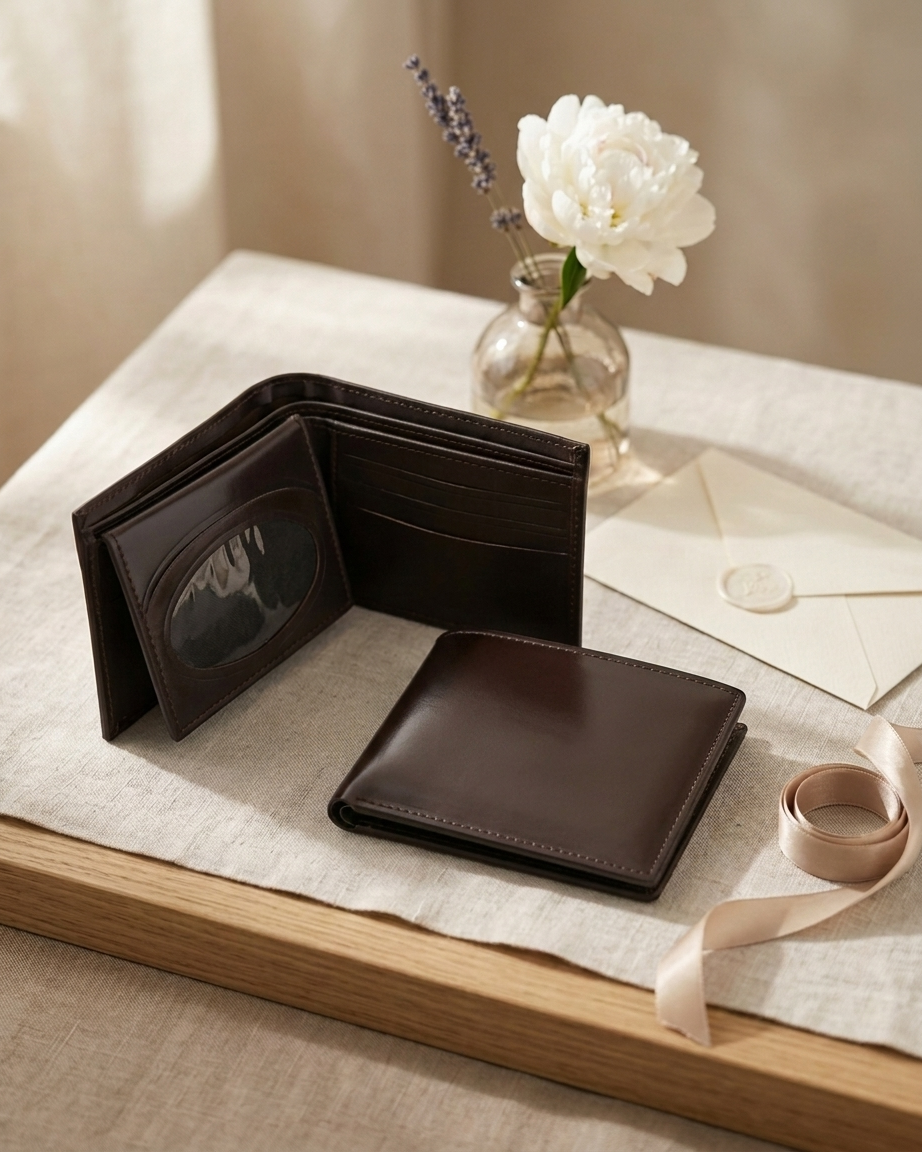Men's R-Cow Leather wallet