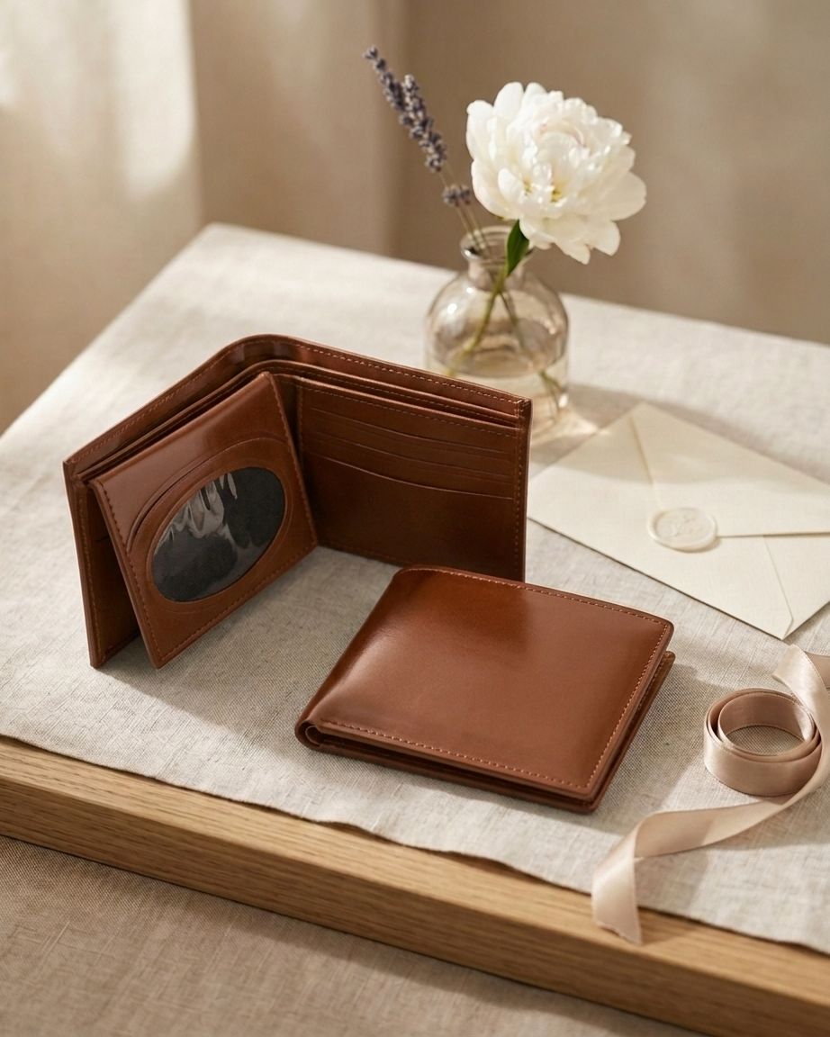 Men's R-Cow Leather wallet