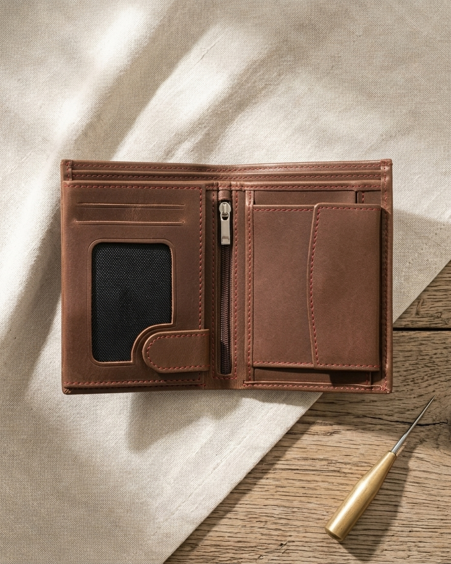 Men's GR-Cow Leather Wallet
